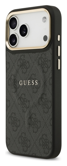 Guess 4G PU Classic Logo iPhone 17 Pro Max Hoesje MagSafe Zwart afbeelding 6