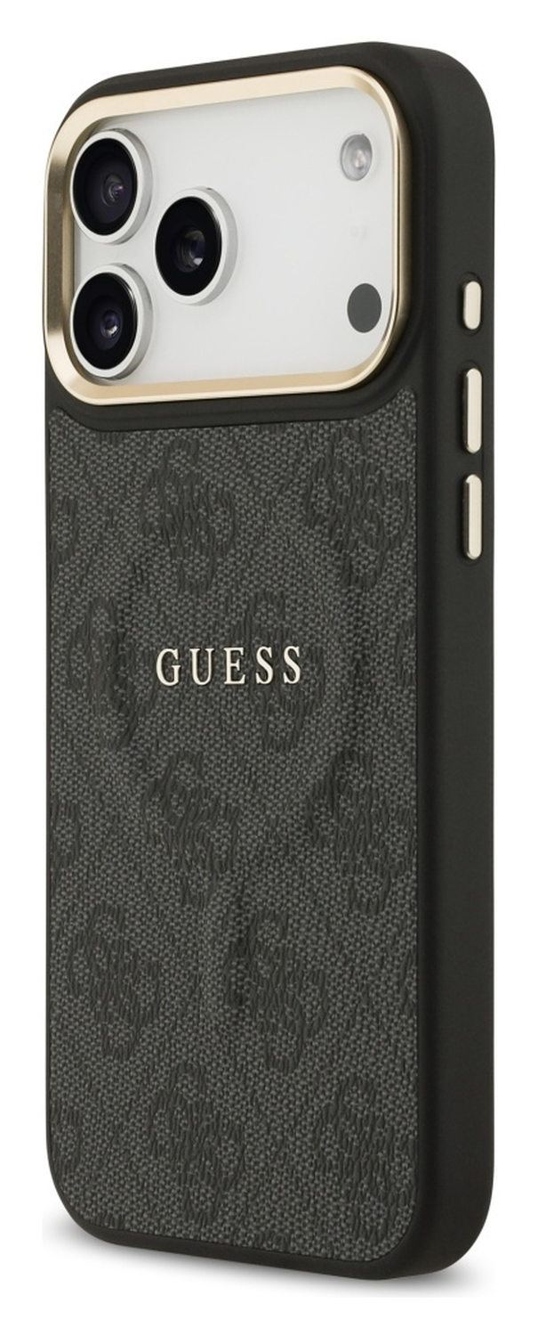 Guess 4G PU Classic Logo iPhone 17 Pro Hoesje MagSafe Zwart afbeelding 6