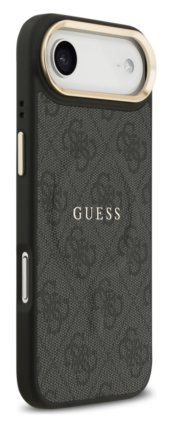 Guess 4G PU Classic Logo iPhone Air Hoesje MagSafe Back Cover Zwart afbeelding 5