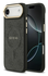 Guess 4G PU Classic Logo iPhone Air Hoesje MagSafe Back Cover Zwart afbeelding 1