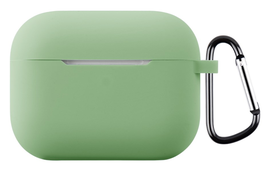 Apple AirPods Pro 3 Hoesje Dun Siliconen Case Matcha Groen afbeelding
