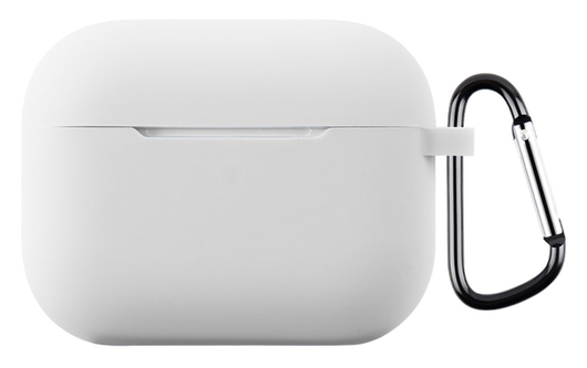 Apple AirPods Pro 3 Hoesje Dun Siliconen Case Wit afbeelding 1