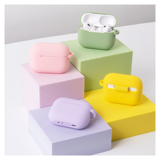 Apple AirPods Pro 3 Hoesje Dun Siliconen Case Wit afbeelding 7