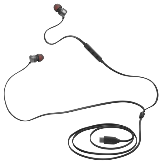 JBL Tune 310C Bedrade In-Ear USB-C Oordopjes met Microfoon Zwart afbeelding 5