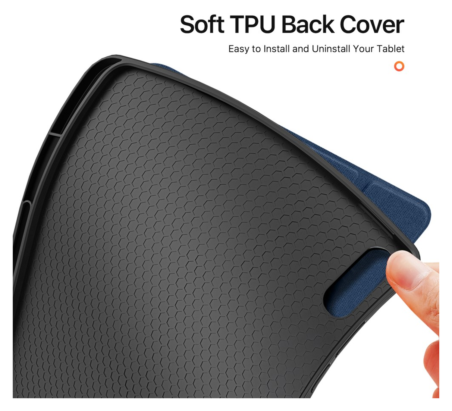 Dux Ducis Domo Samsung Galaxy Tab S11 Ultra Hoes Tri-Fold Book Case Blauw afbeelding 9