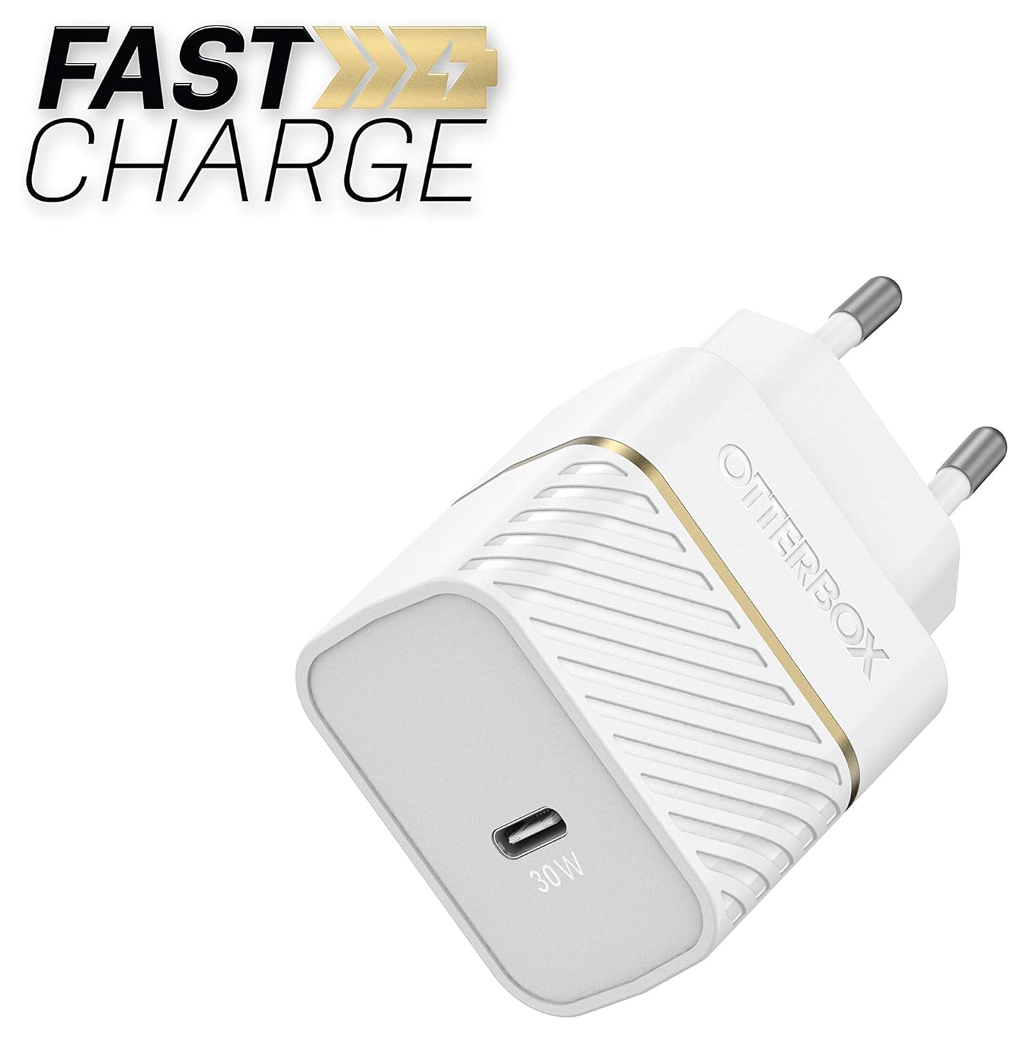 Otterbox Fast Charge 30W USB-C GaN Snellader Power Delivery Wit afbeelding 2