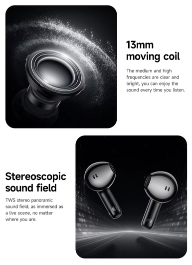 Hoco EQ33 Draadloze Oordopjes Bluetooth Headset Wit afbeelding 8