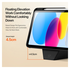 Dux Ducis Vers iPad 11 (2025) / 10.9 (2022) Hoes Book Case Zwart afbeelding 7