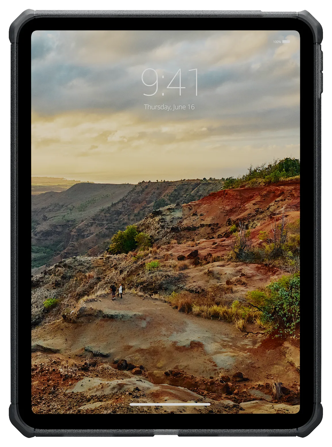 UAG Scout LT iPad 11 (2025) / 10.9 (2022) Hoes Back Cover Transparant Ash afbeelding 5