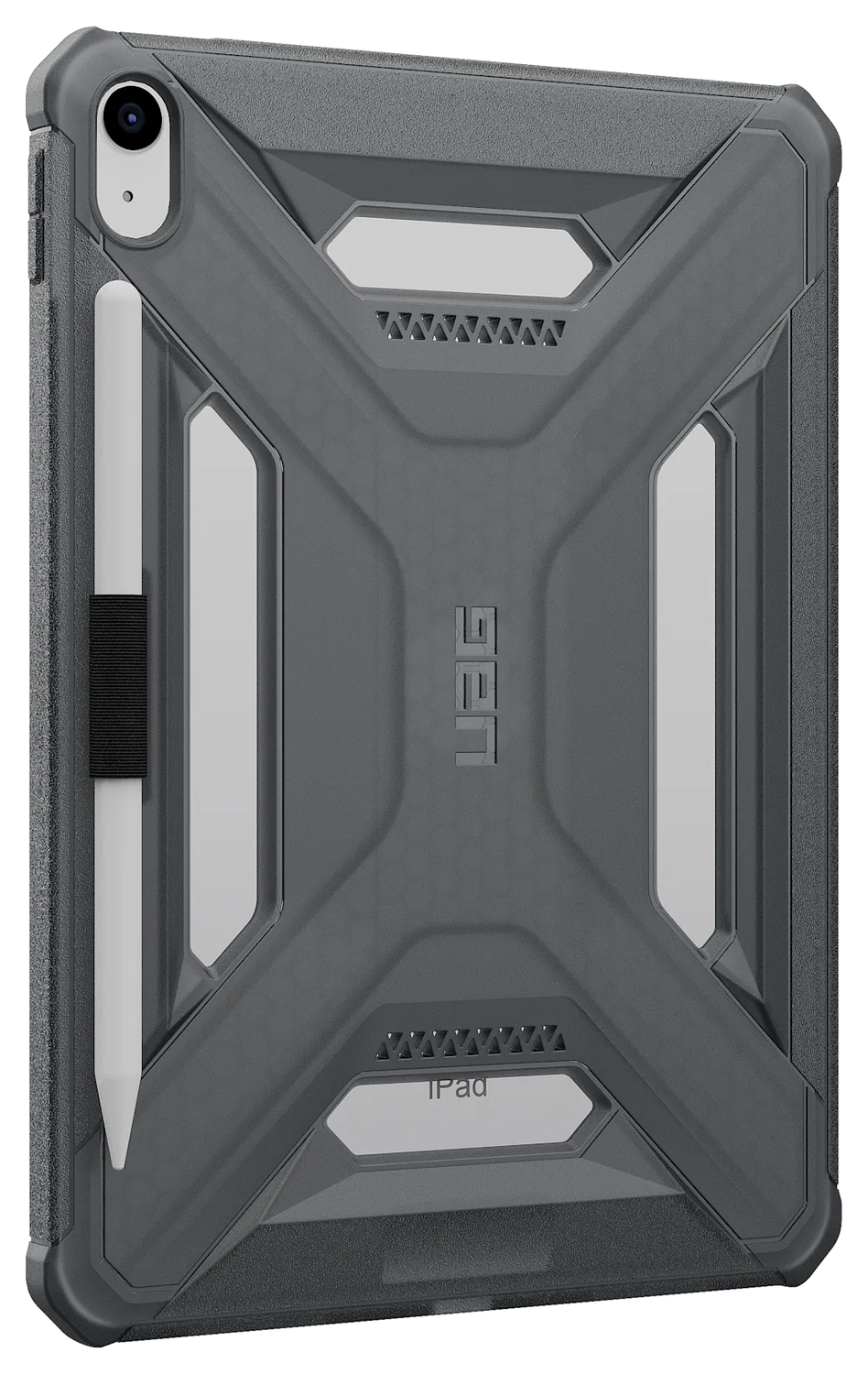 UAG Scout LT iPad 11 (2025) / 10.9 (2022) Hoes Back Cover Transparant Ash afbeelding 6