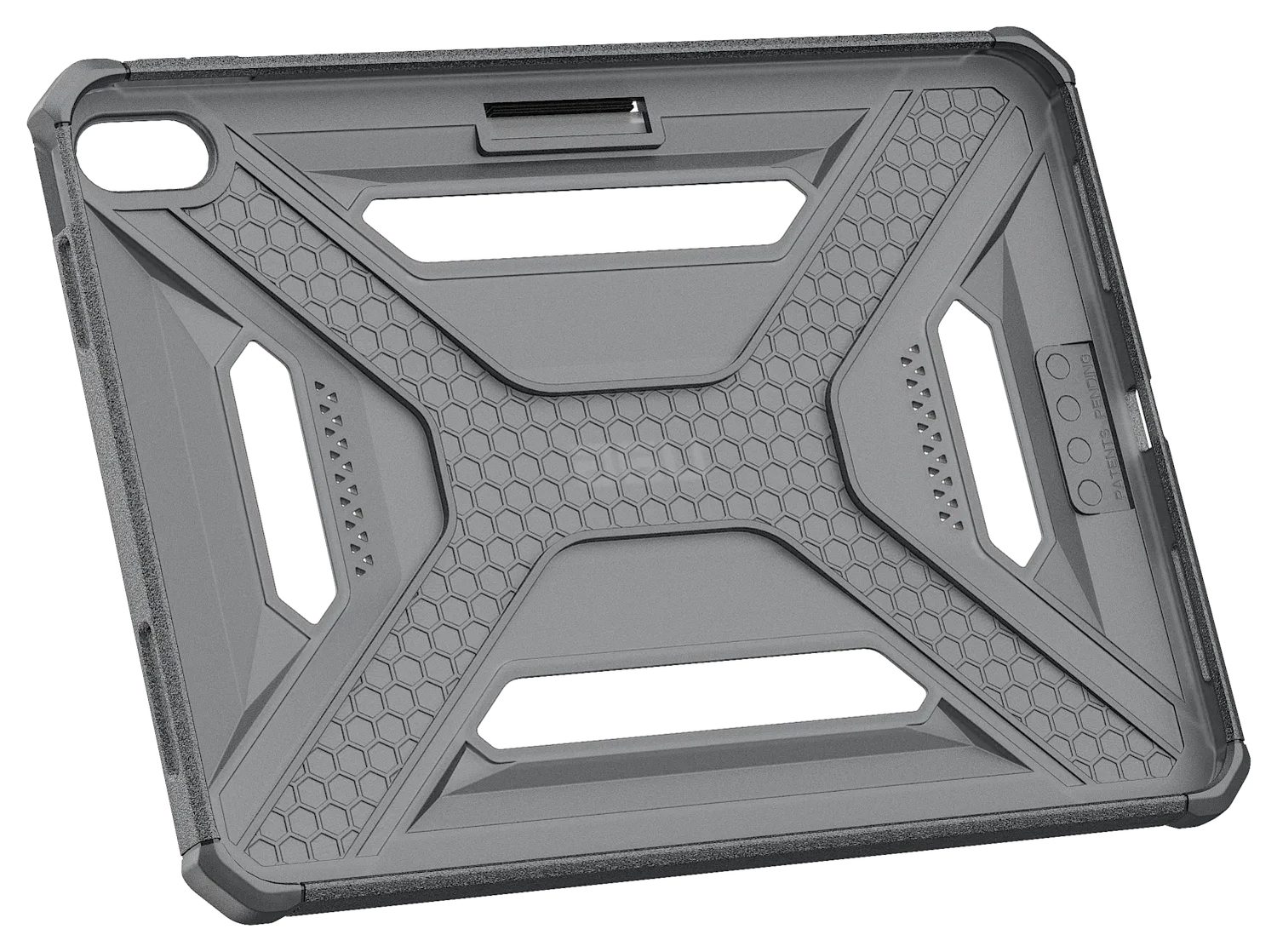 UAG Scout LT iPad 11 (2025) / 10.9 (2022) Hoes Back Cover Transparant Ash afbeelding 7