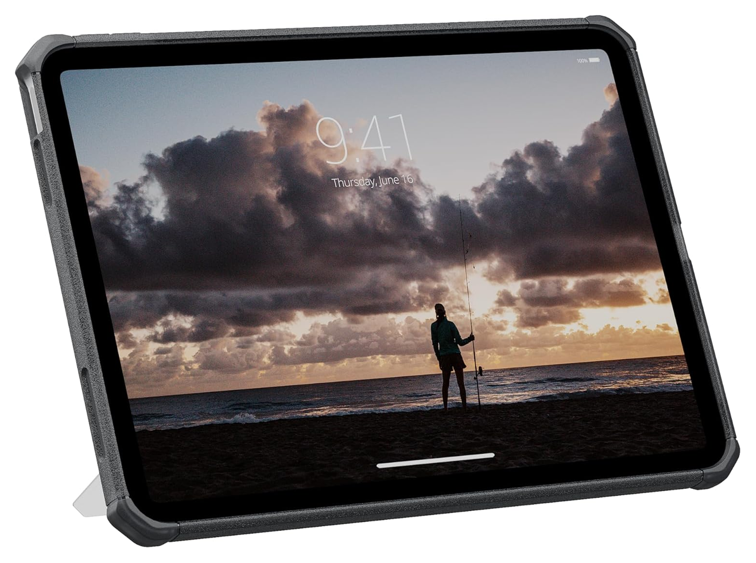 Urban Armor Gear Scout Apple iPad 11 (2025) Hoesje Back Cover Ash afbeelding 8