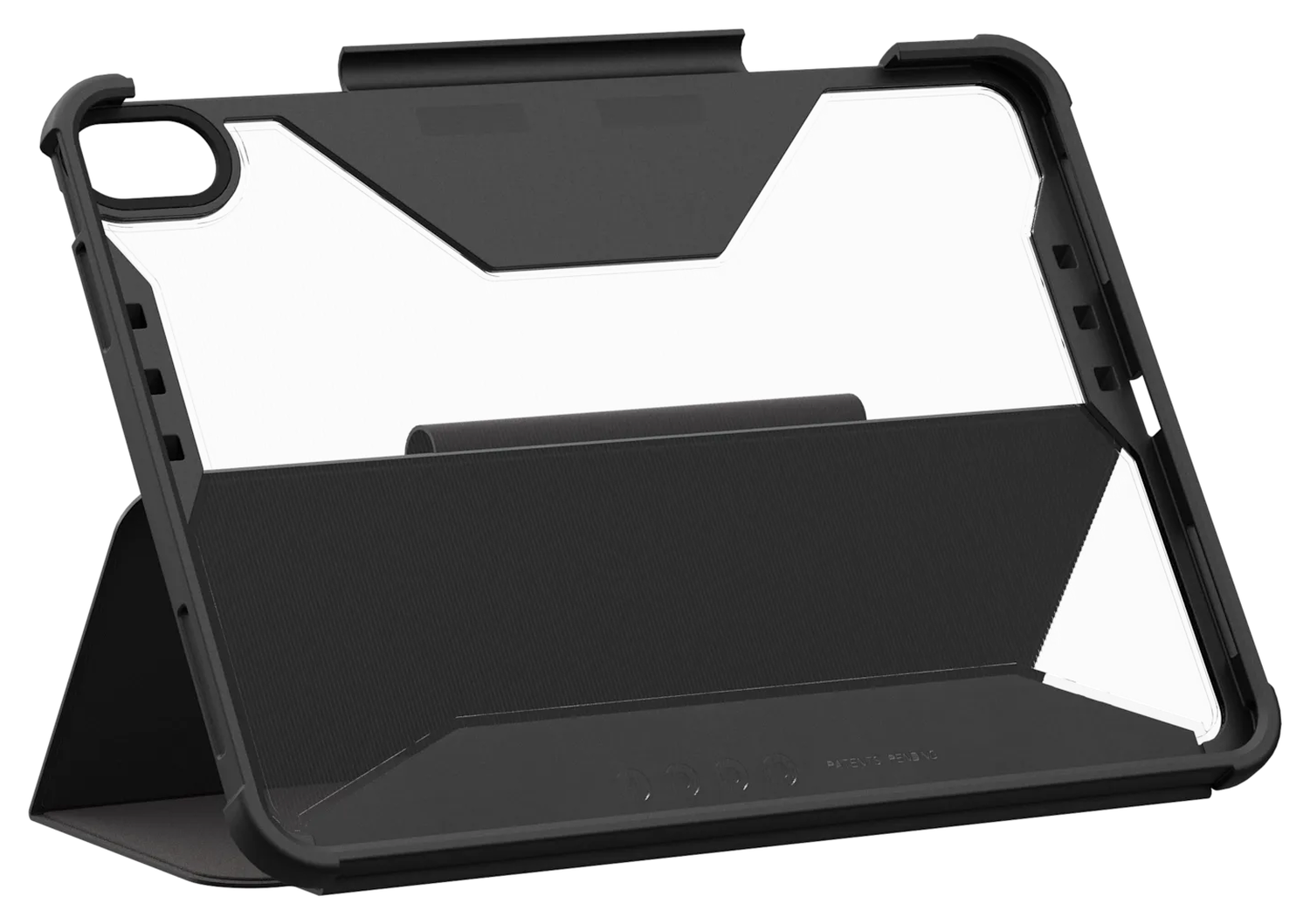 UAG Plyo LT iPad Air 11 (2024/2025) Hoes Book Case Transparant Zwart afbeelding 2