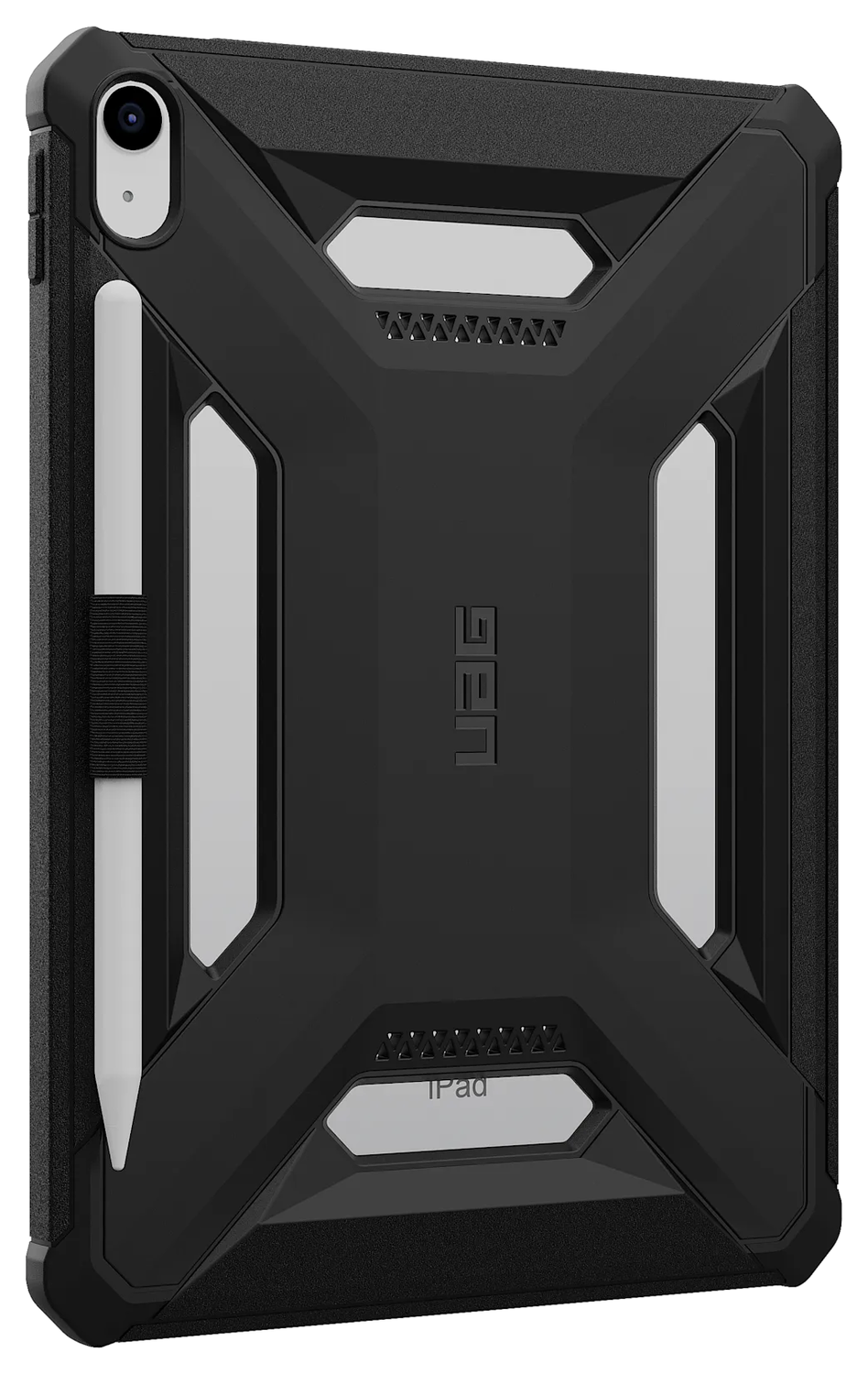 UAG Scout LT iPad 11 (2025) / 10.9 (2022) Hoes Back Cover Transparant Zwart afbeelding 3