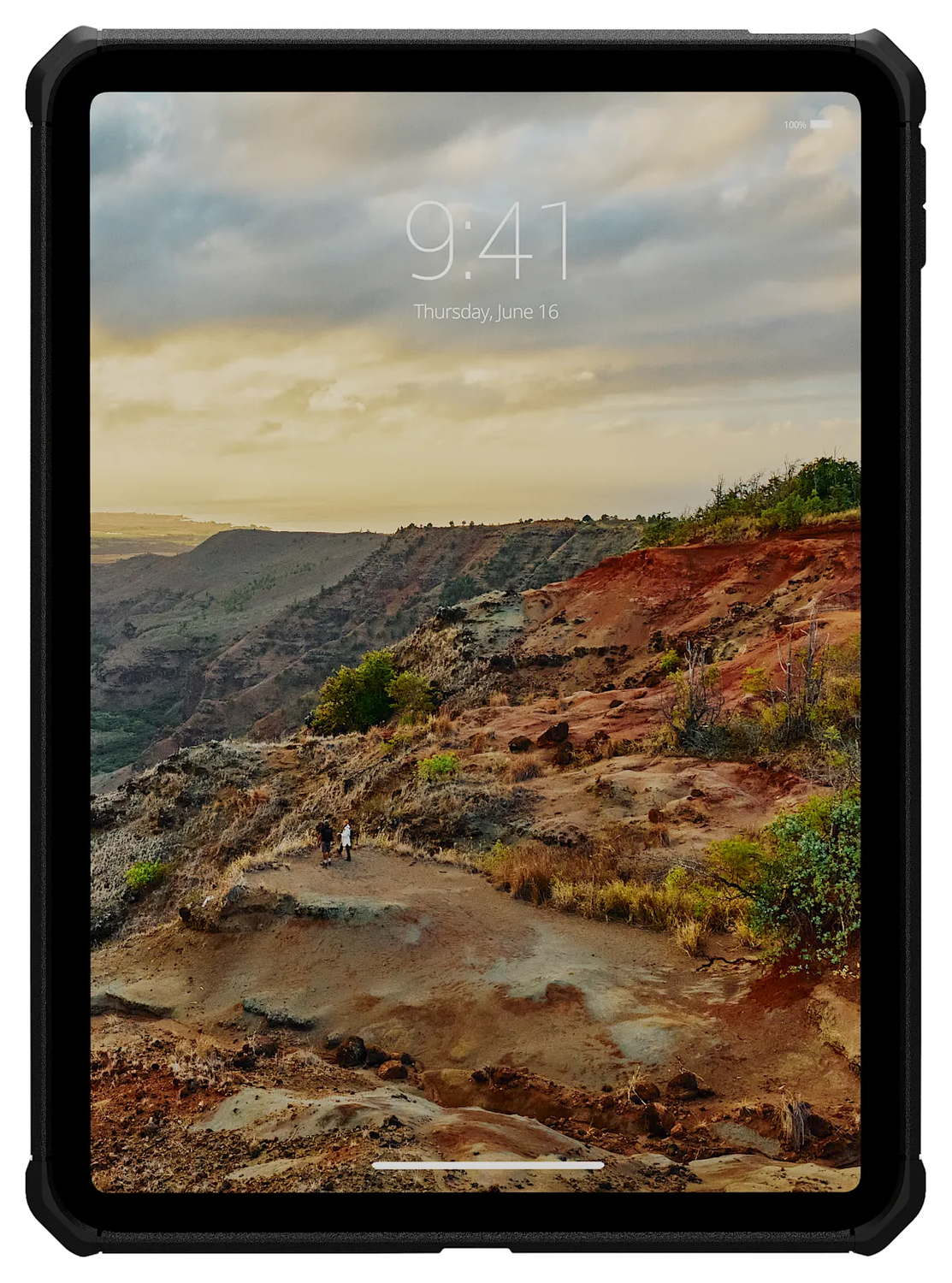 UAG Scout LT iPad 11 (2025) / 10.9 (2022) Hoes Back Cover Transparant Zwart afbeelding 6