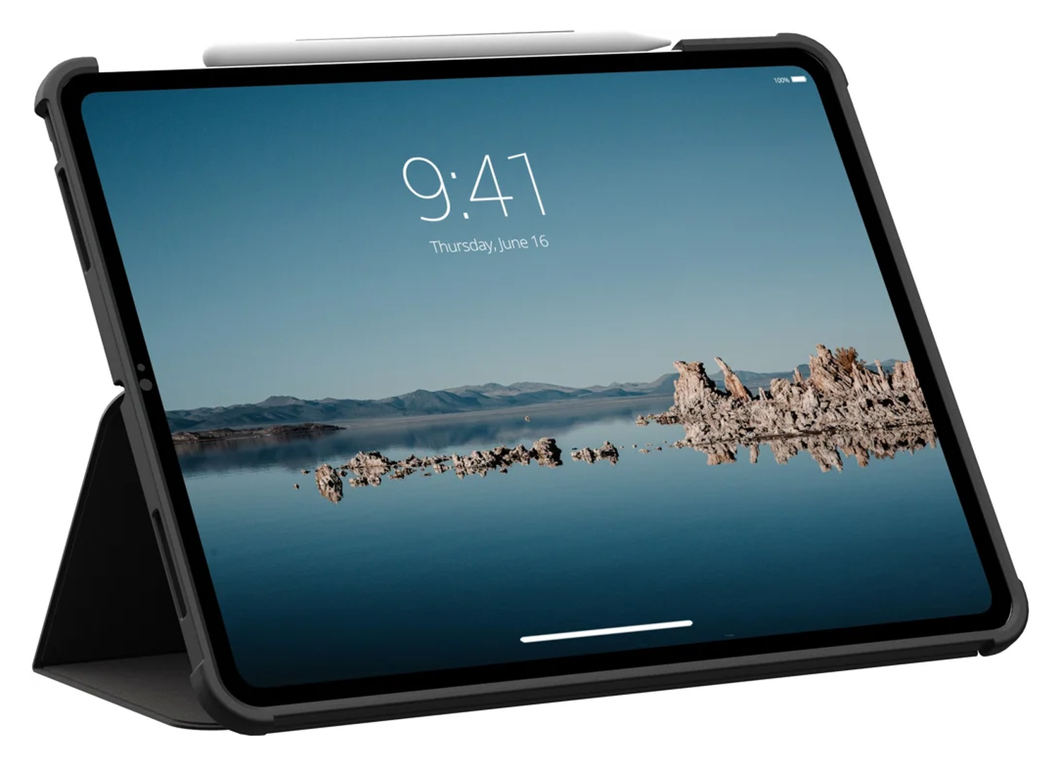 UAG Plyo LT iPad Pro 13 (2024/2025) Hoes Book Case Transparant Zwart afbeelding 15