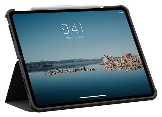 UAG Plyo LT iPad Pro 13 (2024/2025) Hoes Book Case Transparant Zwart afbeelding 15