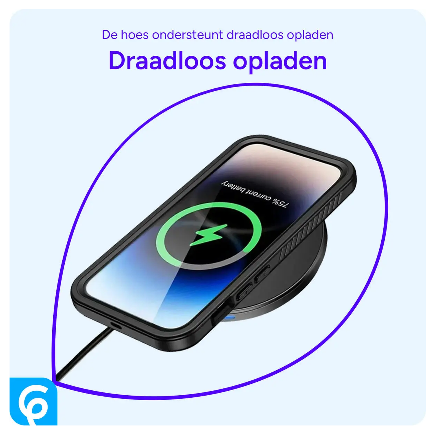 SBG Outdoor Case Google Pixel 10 Waterdicht met MagSafe / Qi2 Zwart afbeelding 6