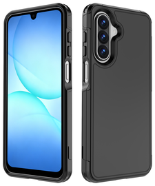 Samsung Galaxy A17 Hoesje Dual-Layer Hybride Back Cover met MagSafe / Qi2 Zwart afbeelding