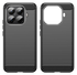 Xiaomi 15T Pro Hoesje Geborsteld TPU Flexibele Back Cover Zwart afbeelding 2