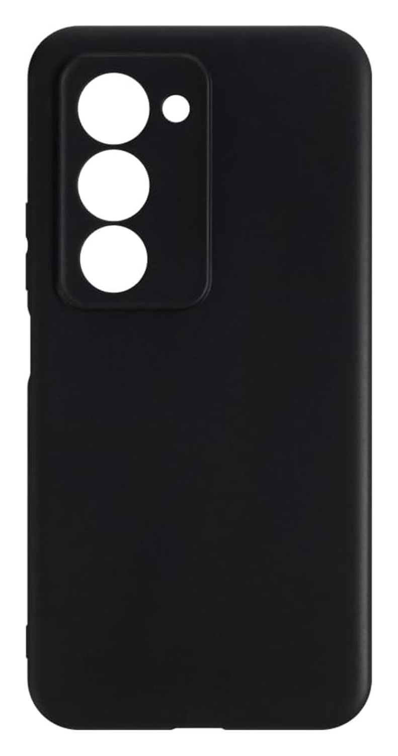 Xiaomi Redmi 15 (4G) Hoesje Dun TPU Back Cover Matte Zwart afbeelding 1