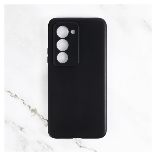 Xiaomi Redmi 15 (4G) Hoesje Dun TPU Back Cover Matte Zwart afbeelding 2