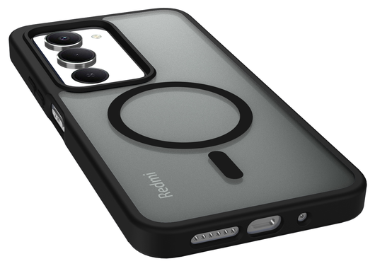 Xiaomi Redmi 15 (4G) Hoesje met MagSafe Back Cover Matte Zwart afbeelding 9