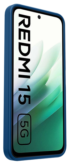 Xiaomi Redmi 15 (4G) Hoesje met MagSafe Back Cover Matte Blauw afbeelding 10