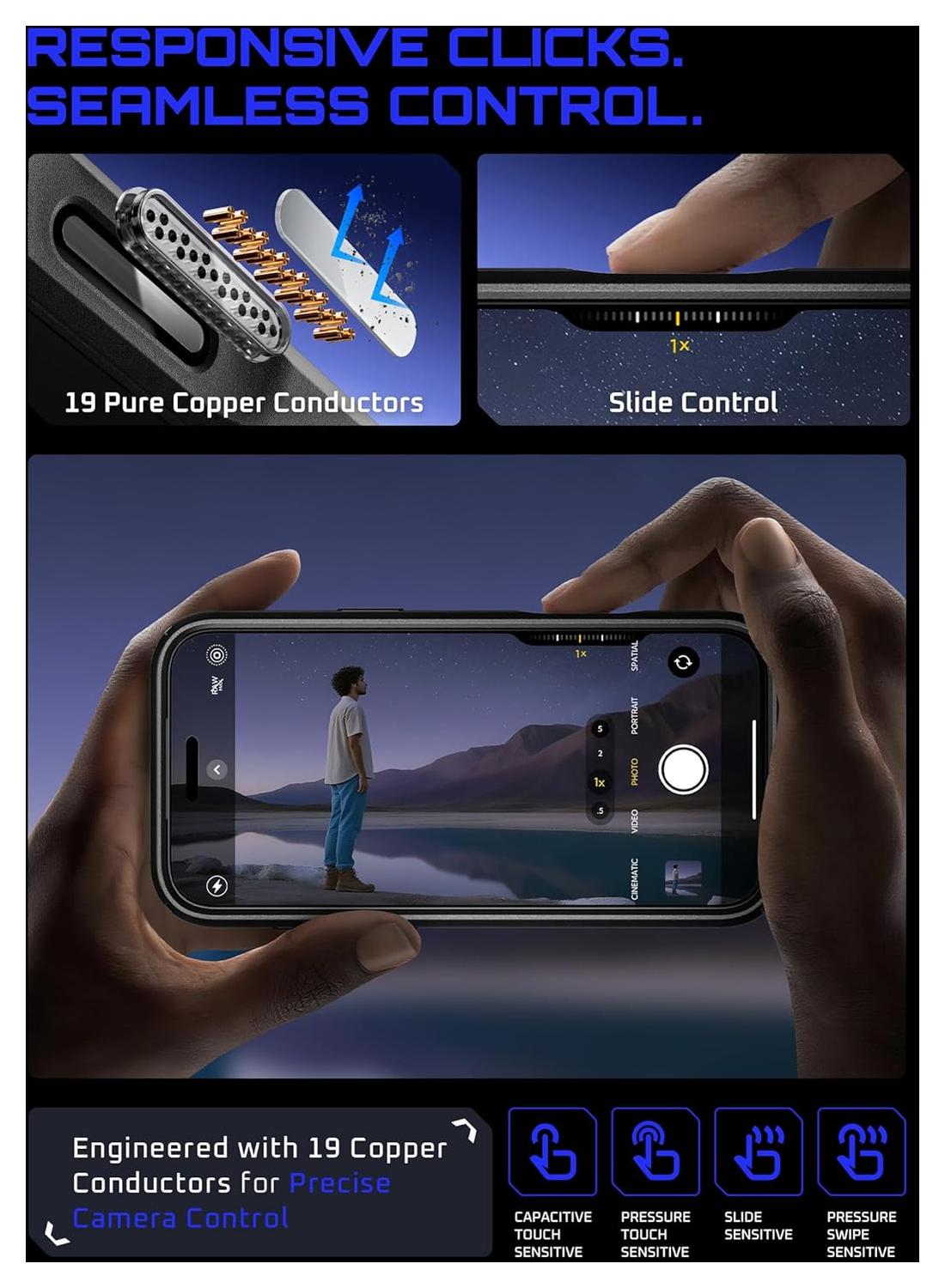 SUPCASE UB Mag iPhone 17 Pro Max Hoesje MagSafe Camera Kickstand Zwart afbeelding 6