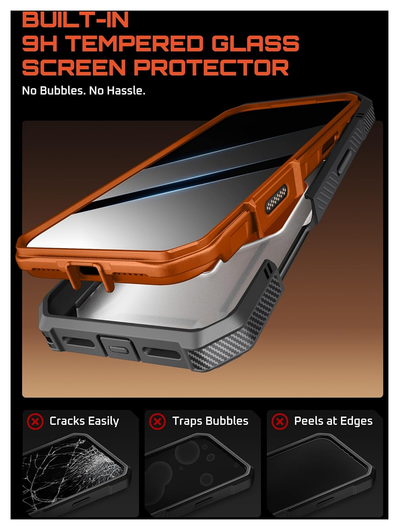 SUPCASE UB Grip Pro Apple iPhone 17 Pro Max Hoesje MagSafe Kickstand Oranje afbeelding 9