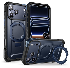 SUPCASE UB Grip Apple iPhone 17 Pro Max Hoesje MagSafe Kickstand Blauw afbeelding