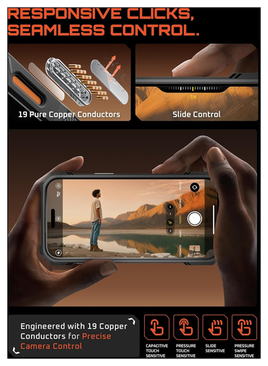 SUPCASE UB Grip Apple iPhone 17 Pro Max Hoesje MagSafe Kickstand Oranje afbeelding 7