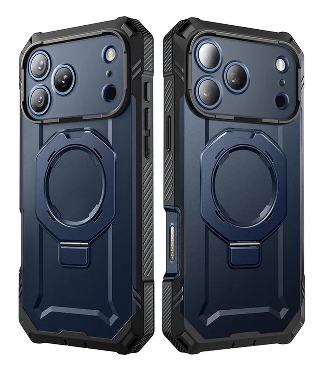 SUPCASE UB Grip Pro Apple iPhone 17 Pro Hoesje Full Protect MagSafe Stand Blauw afbeelding 11