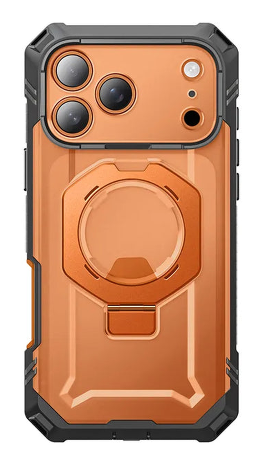 SUPCASE UB Grip Pro Apple iPhone 17 Pro Hoesje Full Protect MagSafe Stand Oranje afbeelding 2
