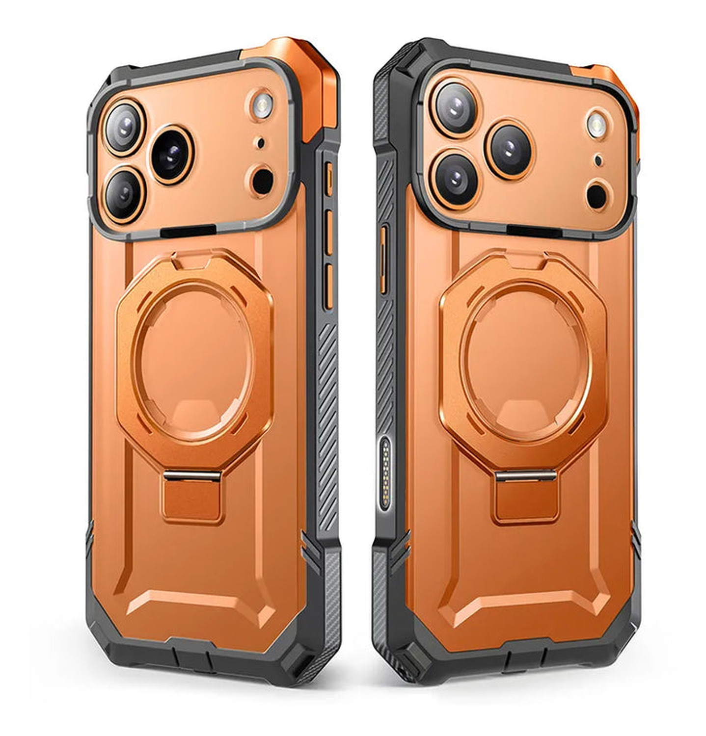 SUPCASE UB Grip Apple iPhone 17 Pro Hoesje MagSafe Kickstand Oranje afbeelding 11