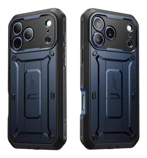 SUPCASE UB Pro Apple iPhone 17 Pro Hoesje Full Protect Kickstand Blauw afbeelding 13