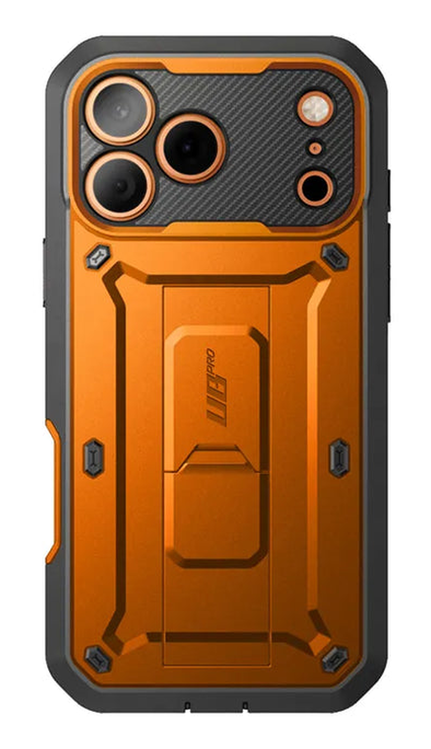 SUPCASE UB Pro Apple iPhone 17 Pro Hoesje Full Protect Kickstand Oranje afbeelding 2