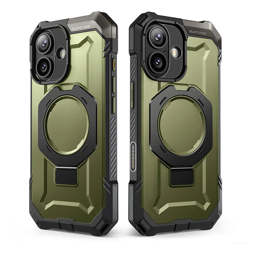 SUPCASE UB Grip Apple iPhone 17 Hoesje MagSafe Kickstand Groen afbeelding 11