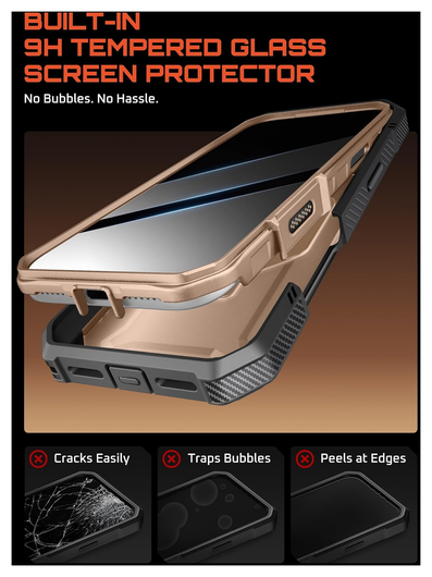 SUPCASE UB Grip Pro Apple iPhone 17 Pro Max Hoesje MagSafe Kickstand Goud afbeelding 9