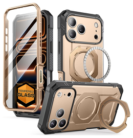 SUPCASE UB Grip Pro Apple iPhone 17 Pro Max Hoesje MagSafe Kickstand Goud afbeelding