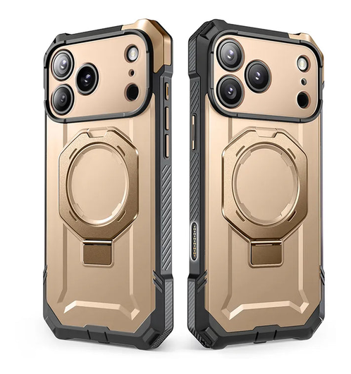 SUPCASE UB Grip Apple iPhone 17 Pro Max Hoesje MagSafe Kickstand Goud afbeelding 11