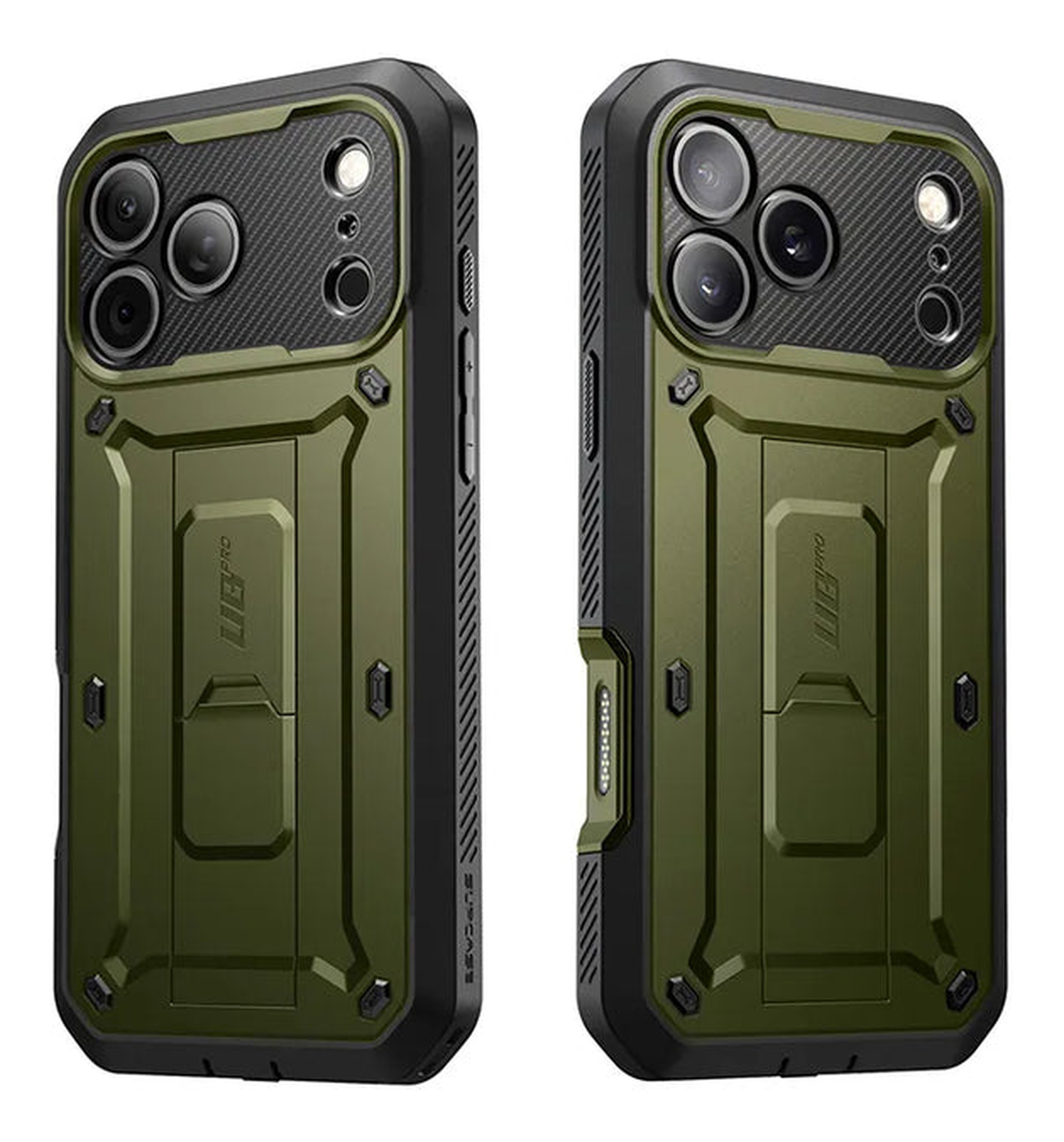 SUPCASE UB Pro Apple iPhone 17 Pro Max Hoesje Full Protect Kickstand Groen afbeelding 13