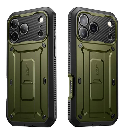 SUPCASE UB Pro Apple iPhone 17 Pro Max Hoesje Full Protect Kickstand Groen afbeelding 13