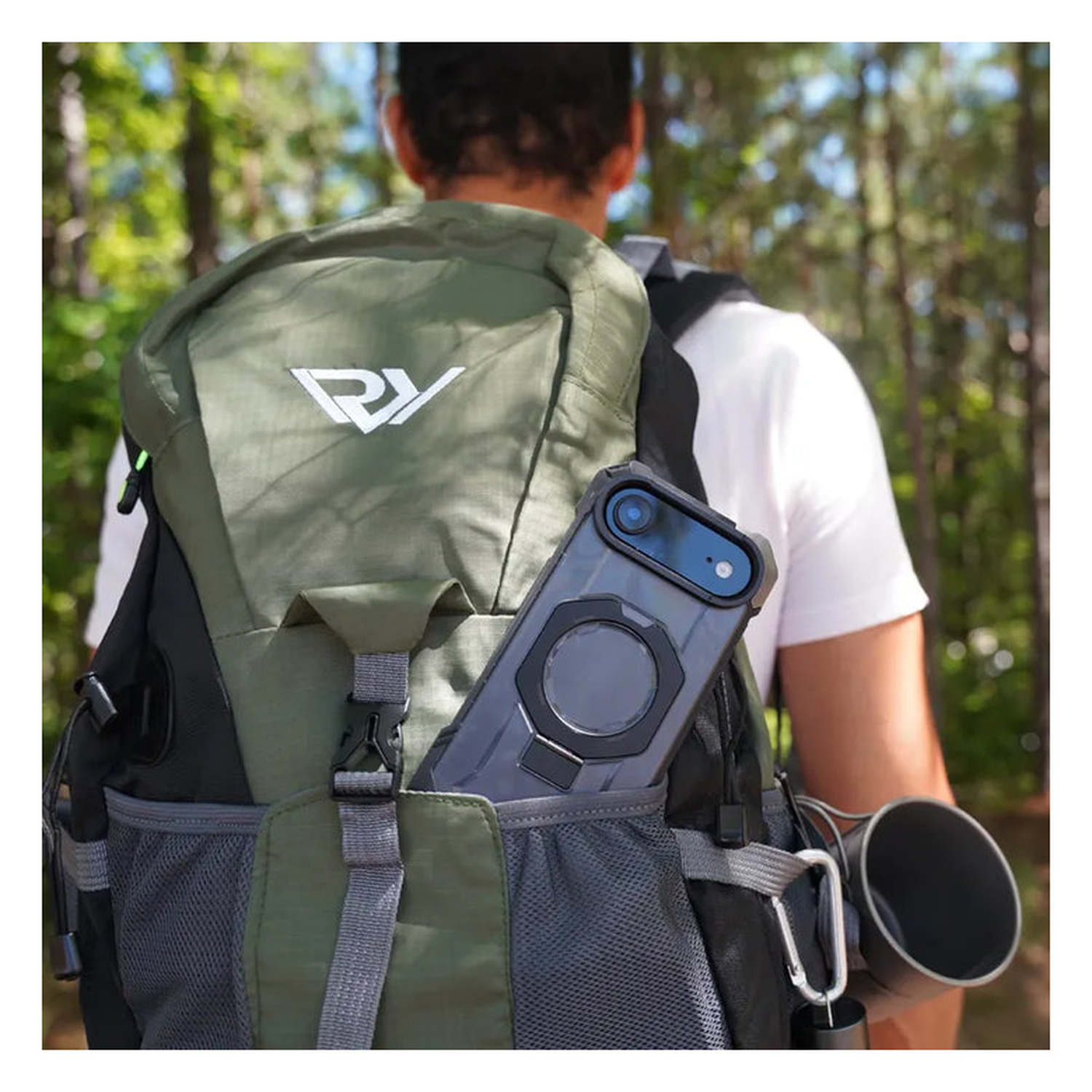 SUPCASE UB Grip iPhone Air Hoesje MagSafe Kickstand Transparant Zwart afbeelding 11