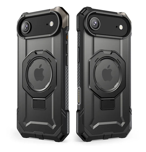 SUPCASE UB Grip iPhone Air Hoesje MagSafe Kickstand Transparant Zwart afbeelding 13