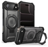 SUPCASE UB Grip iPhone Air Hoesje MagSafe Kickstand Transparant Zwart afbeelding 1