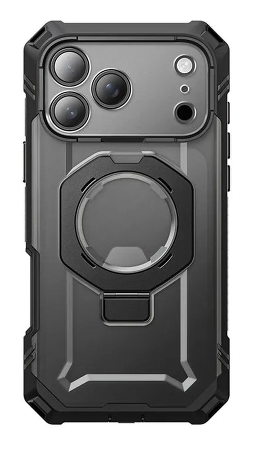 SUPCASE UB Grip Pro Apple iPhone 17 Pro Hoesje Full Protect MagSafe Stand Zwart afbeelding 2