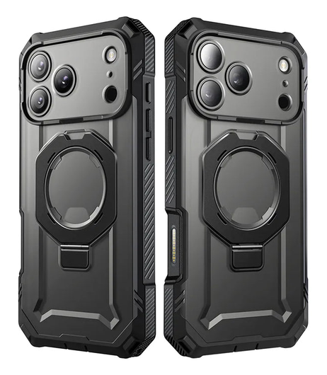 SUPCASE UB Grip Pro Apple iPhone 17 Pro Hoesje Full Protect MagSafe Stand Zwart afbeelding 13