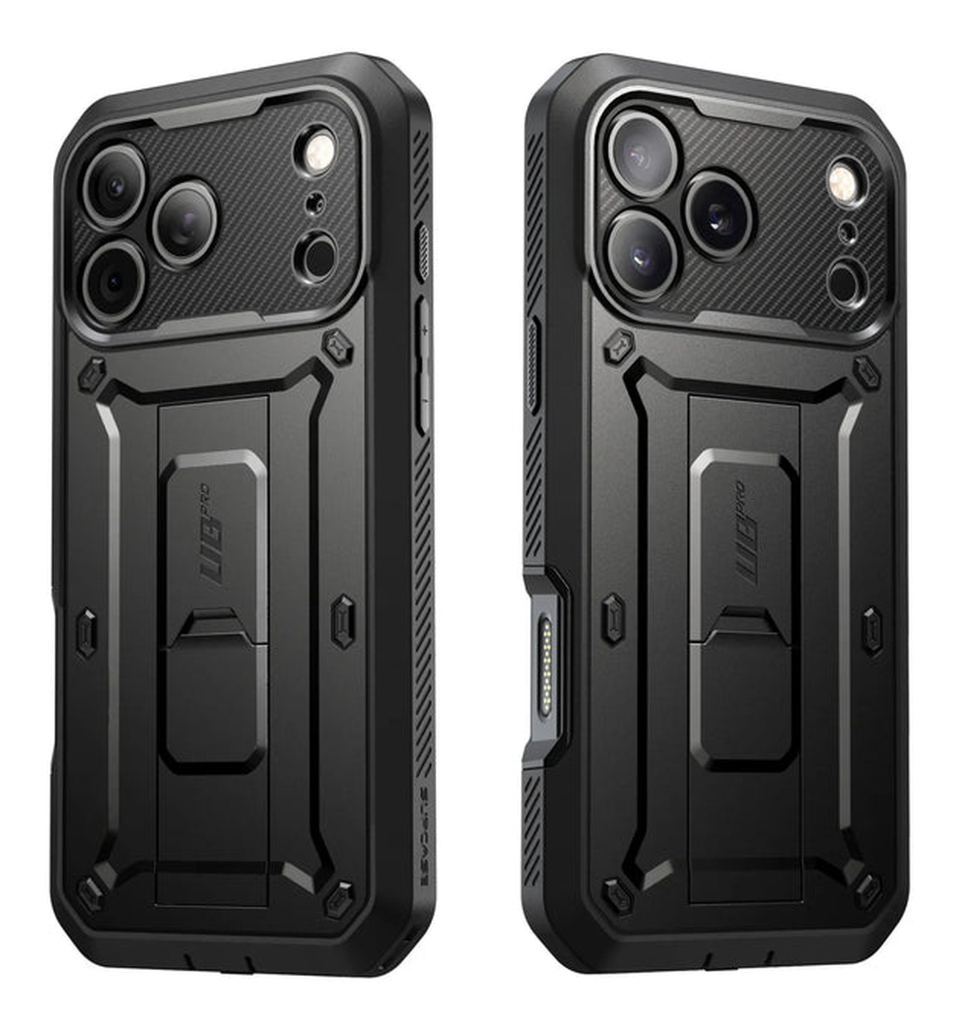 SUPCASE UB Pro Apple iPhone 17 Pro Hoesje Full Protect Kickstand Zwart afbeelding 13