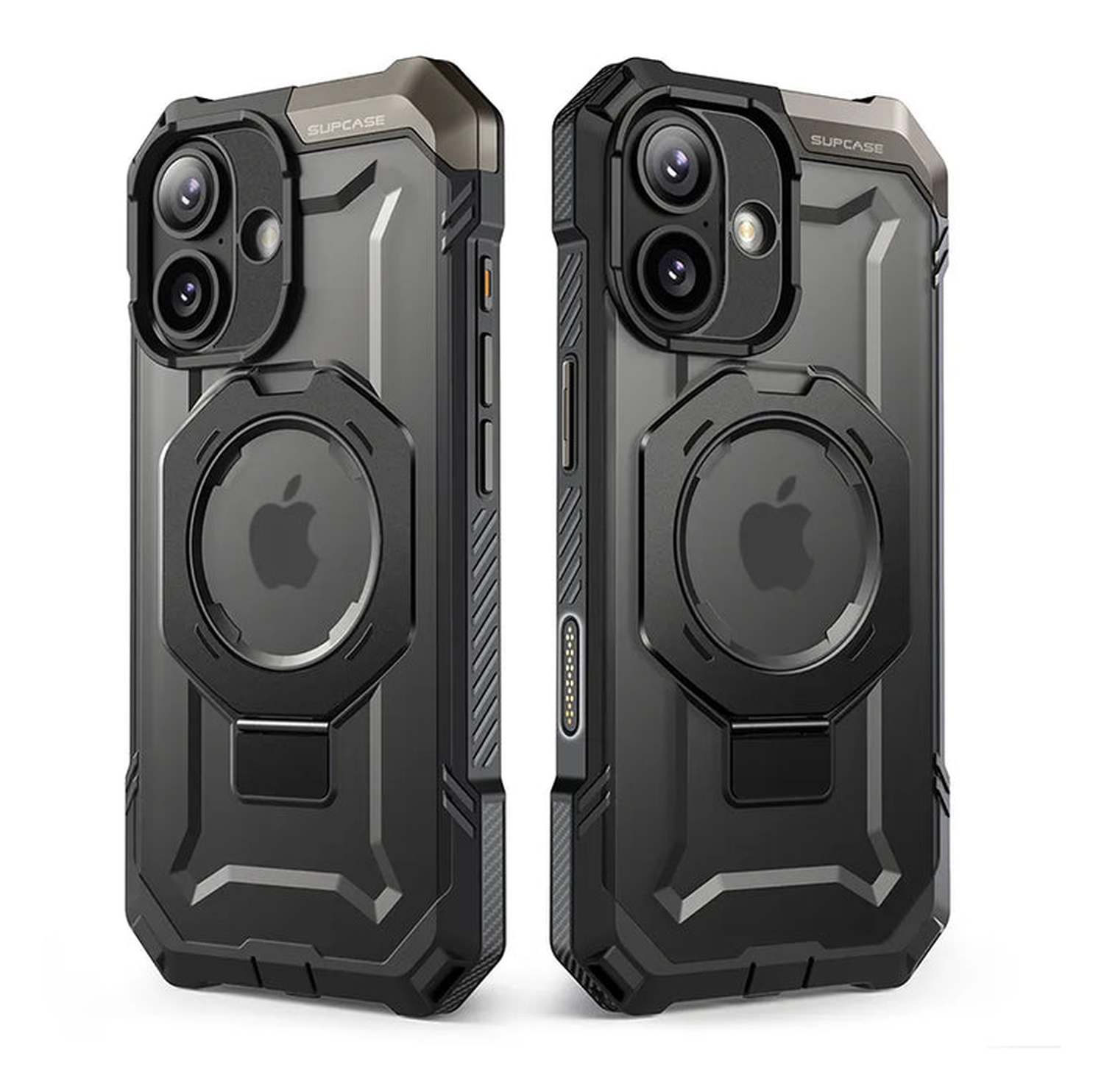 SUPCASE UB Grip Apple iPhone 17 Hoesje MagSafe Kickstand Transparant Zwart afbeelding 12